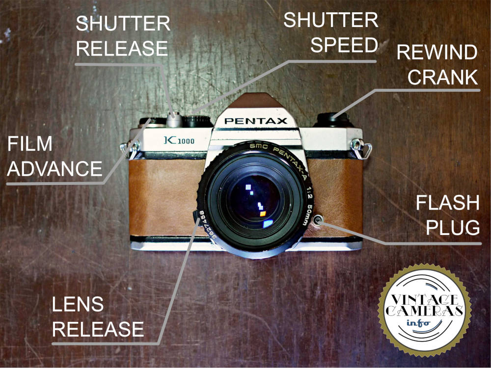 pentax k1000 diagram